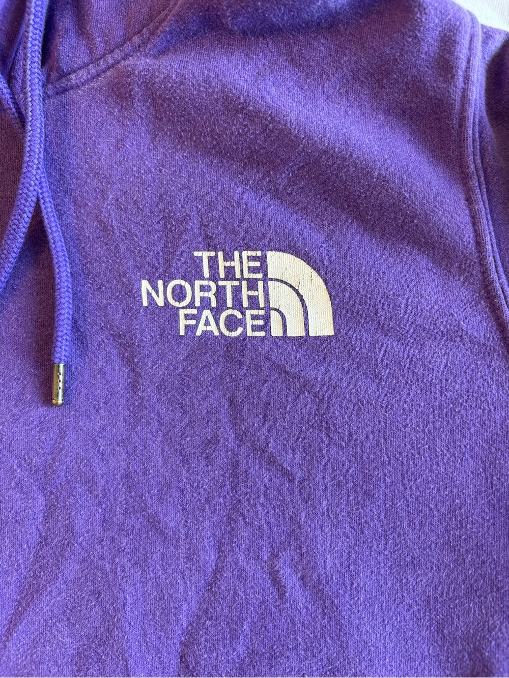 The North Face Men's Purple Hoodie Pullover - Picture 3 of 5